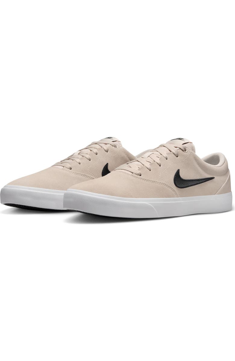 Nike Charge Skate Sneaker, Main, color, White/ Black/ Light Brown