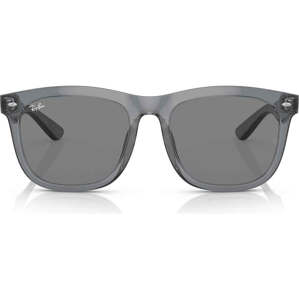 Ray Ban Ray-ban 56mm Square Sunglasses In Black