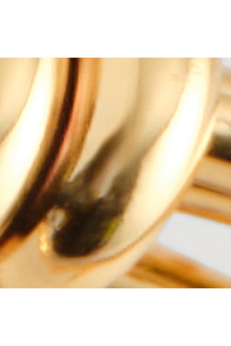 Knotted Brooch, Alternate, color, GOLD
