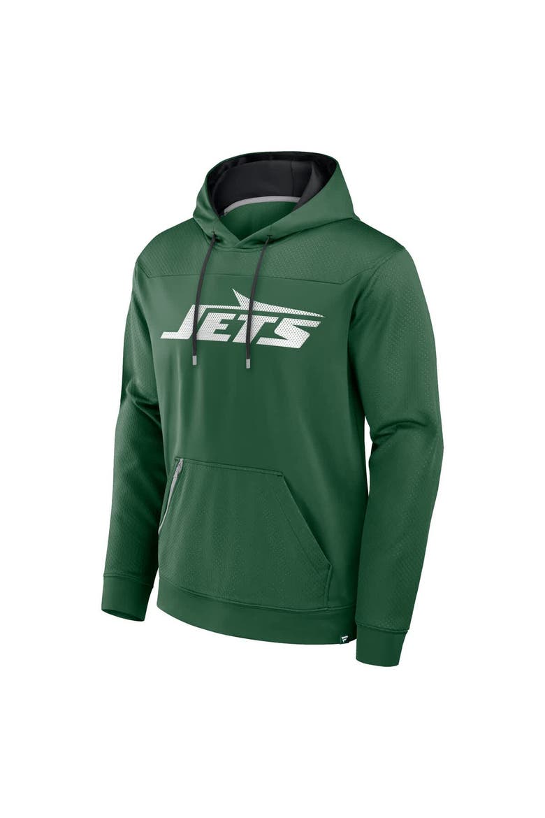 Men's Fanatics Green New York Jets Defender Pullover Hoodie, Alternate, color, Green