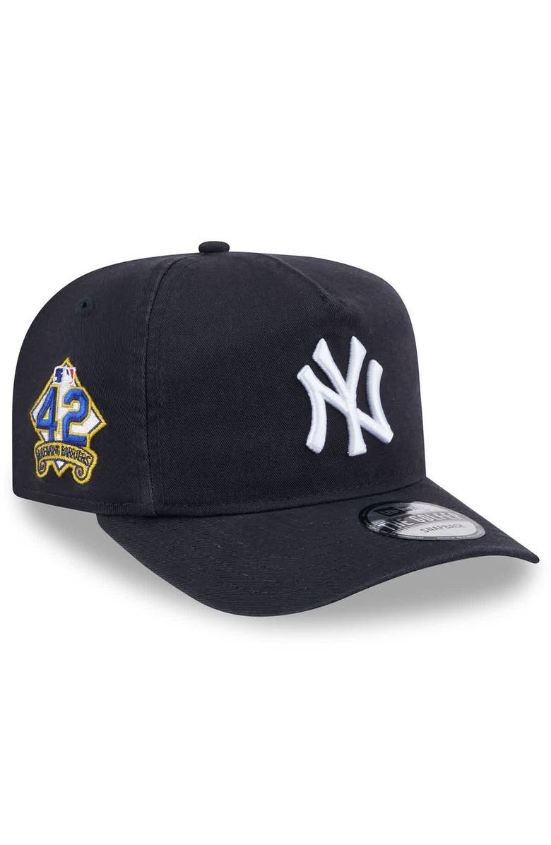 New Era Men's New Era  Navy New York Yankees 2025 Jackie Robinson Day Golfer Adjustable Hat, Main, color, 