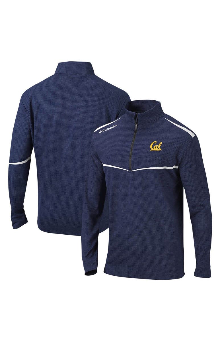 Columbia Men's Columbia Navy Cal Bears Scorecard Quarter-Zip Jacket, Main, color, 