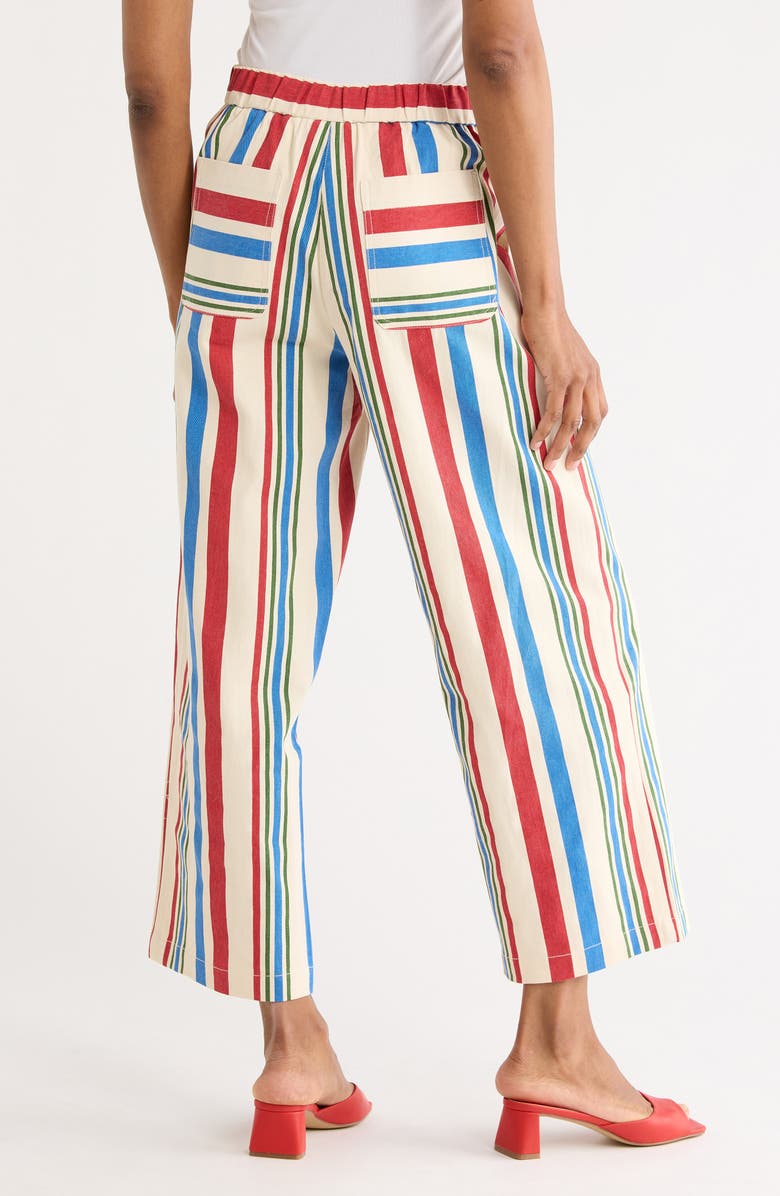 FRNCH Pelly Woven Pants, Alternate, color, Creme