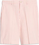Berle Flat Front Seersucker Shorts