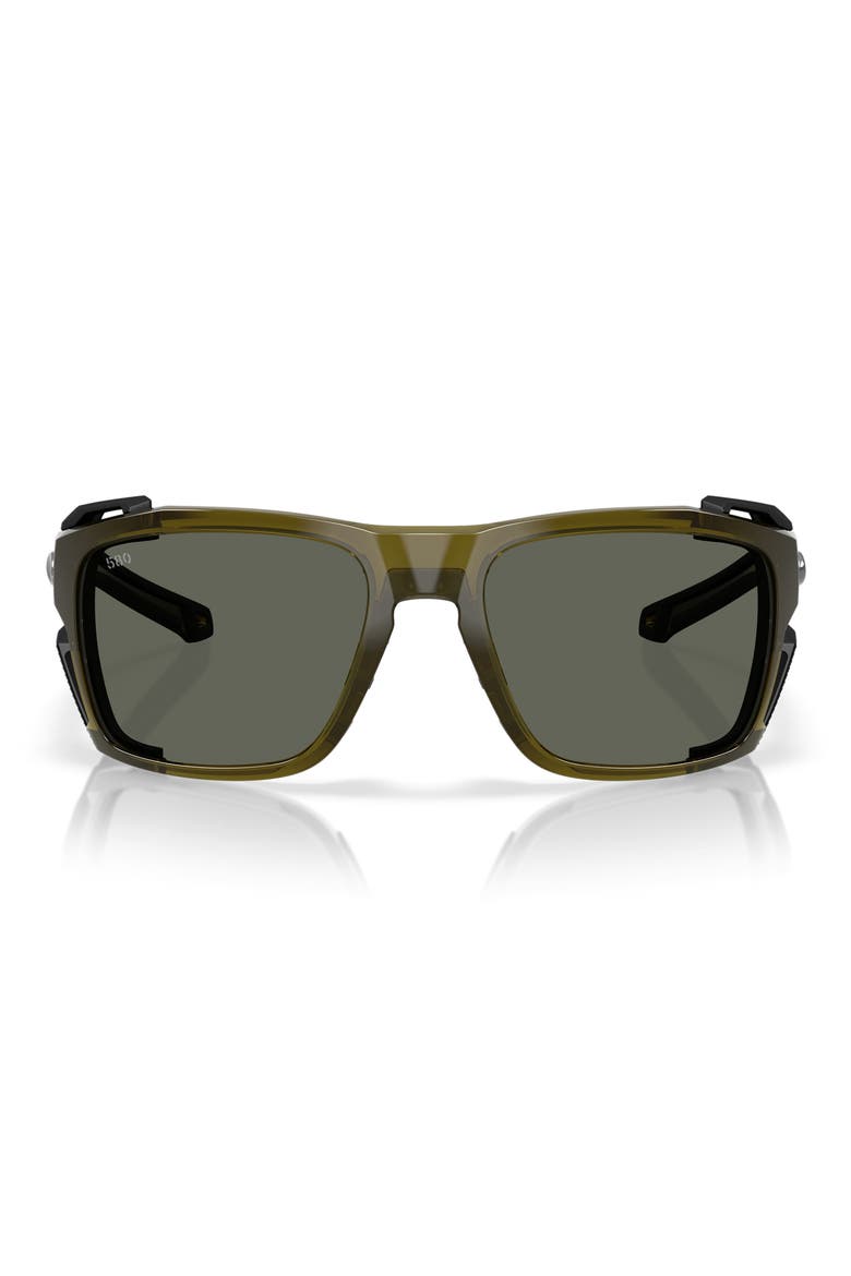 King Tide 60mm Sunglasses, Main, color, SEAGRASS / GRAY 580G