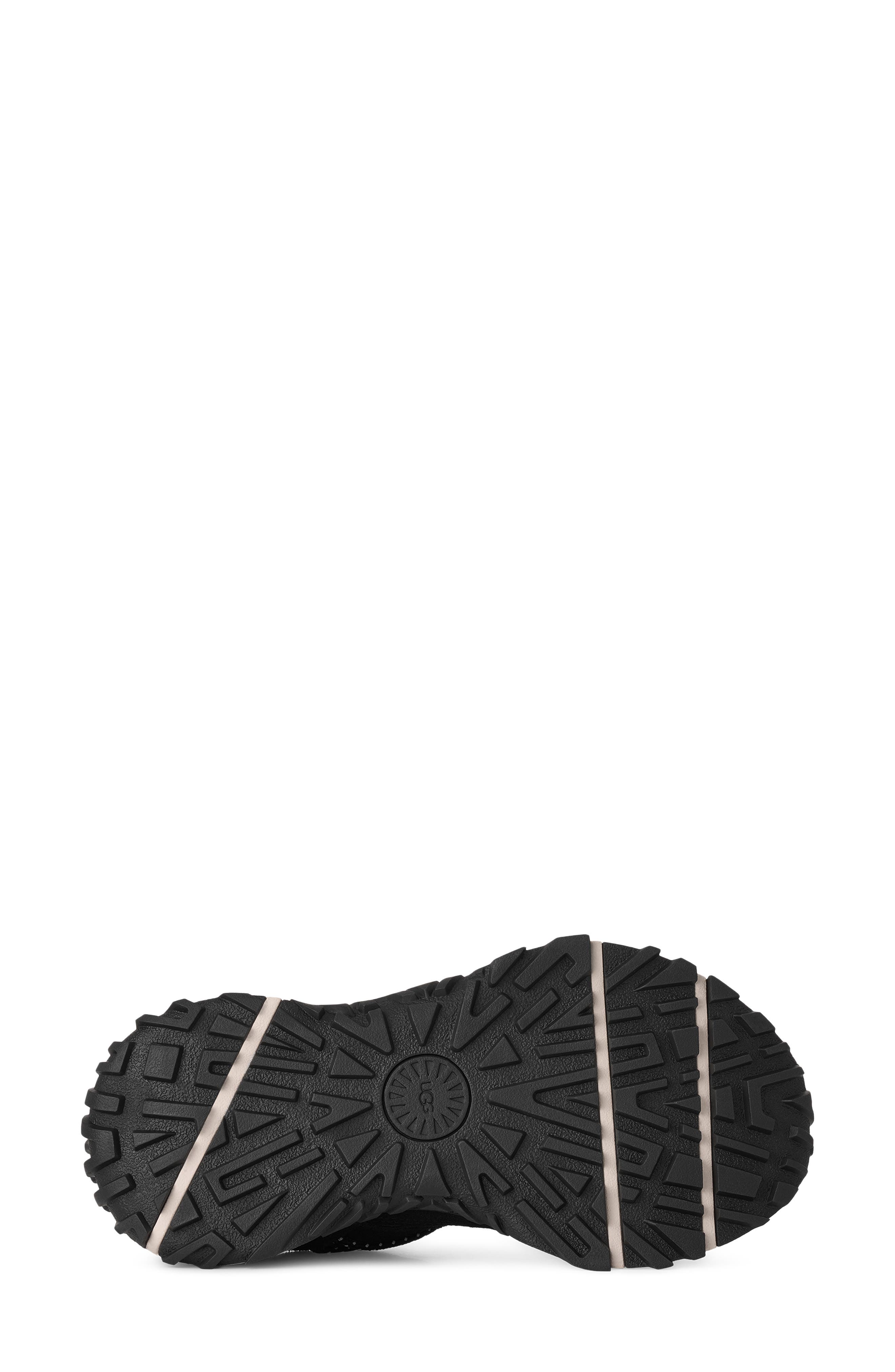 Retrofi Lace-Up Ballet Sneaker, Alternate, color, BLACK