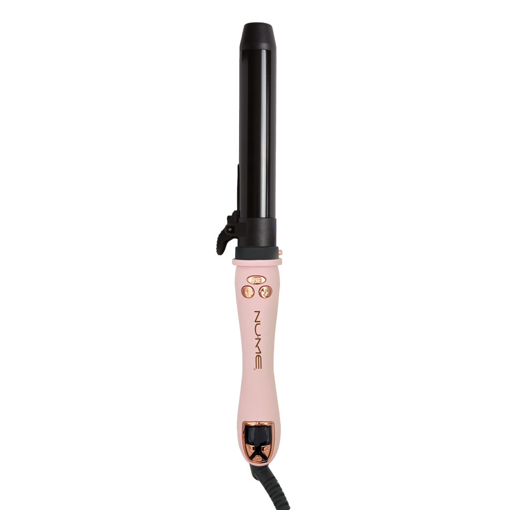Nume Showstopper Automatic Rotating Curling Iron In Pink