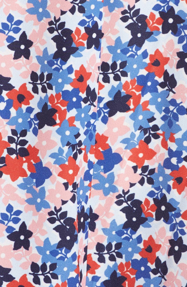 1901 Floral Smocked Off the Shoulder Jumpsuit, Alternate, color, 