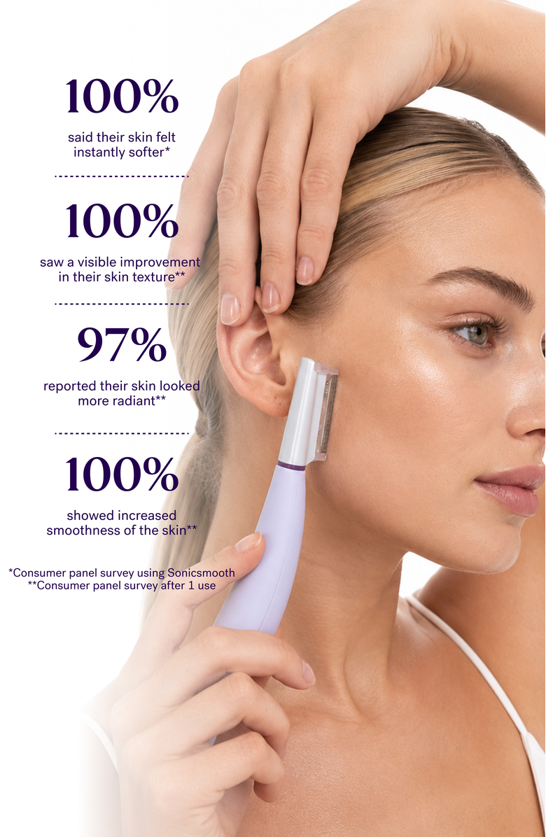 MICHAEL TODD BEAUTY Sonicsmooth At-home Sonic Dermaplaning System, Alternate, color, Reflects All Light Fully.