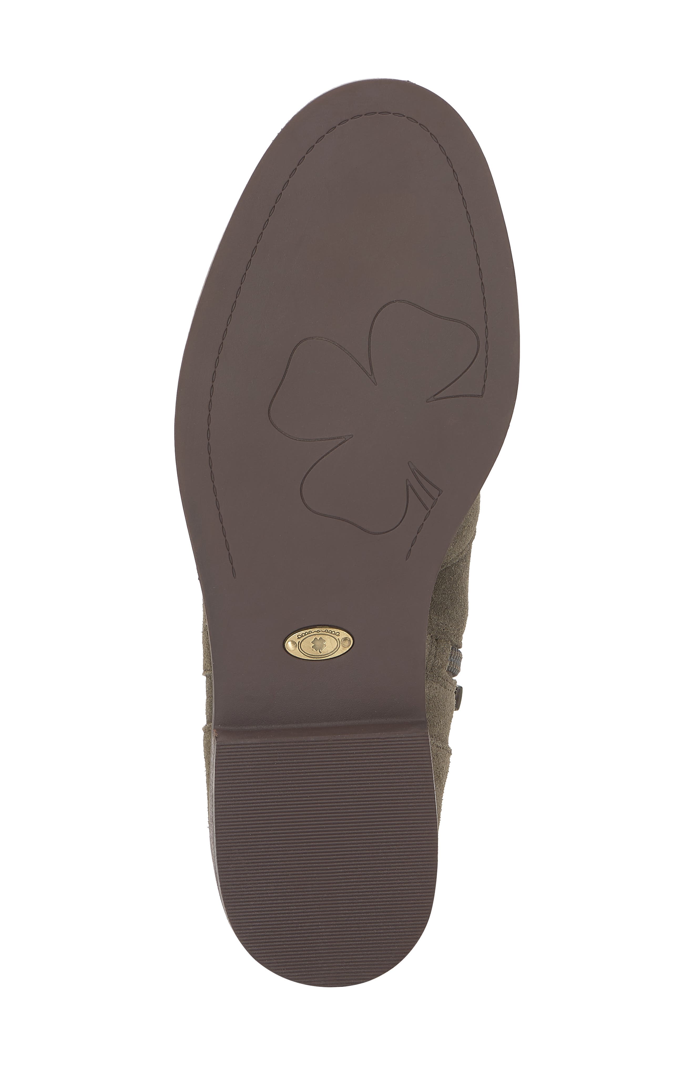 Haizly Leather Bootie, Alternate, color, GREEN 01
