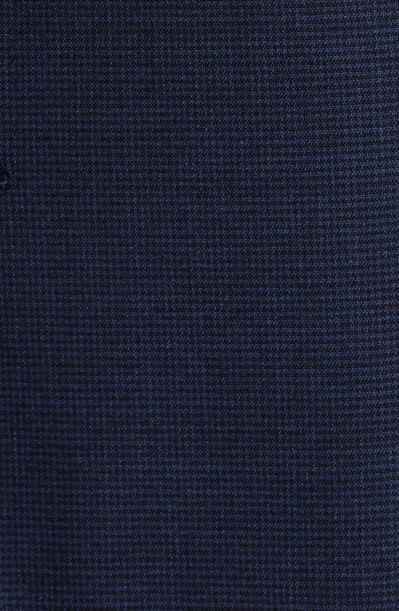 BOSS Huge Slim Fit Houndstooth Microcheck Sport Coat, Alternate, color, Dark Blue