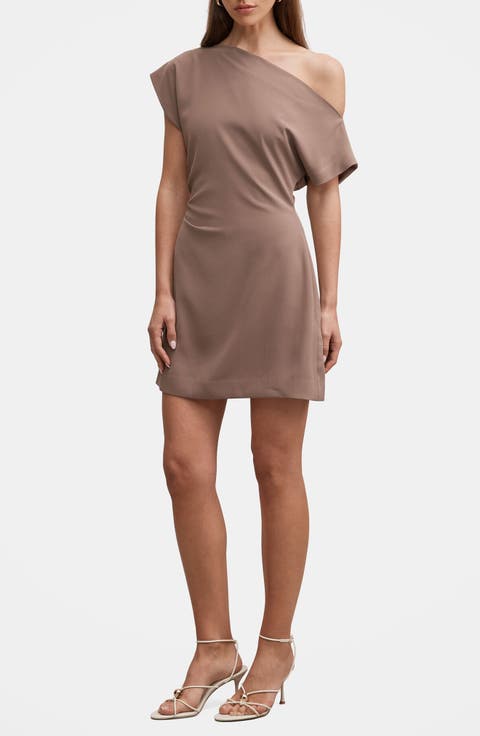 Danielle One-Shoulder Minidress
