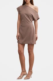 Ever New Danielle One-Shoulder Minidress