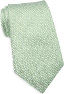 Duchamp Neat Jacquard Silk Tie