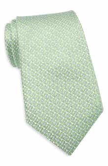 Duchamp Neat Jacquard Silk Tie