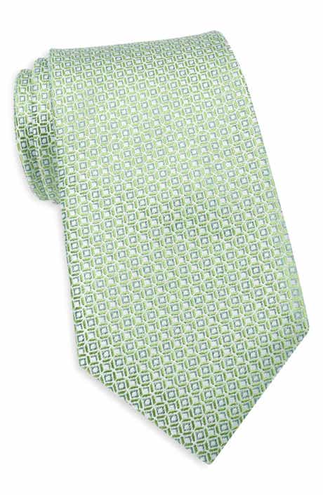 Duchamp Neat Jacquard Silk Tie