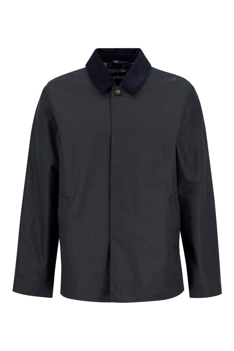 Lorden Waxed Mackintosh Jacket, Alternate, color, NAVY
