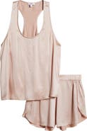 Lunya Racerback Washable Silk Short Pajamas