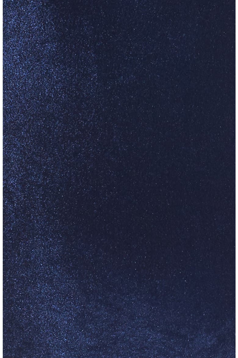 Velveteen One-Piece Swimsuit, Alternate, color, MIDNIGHT