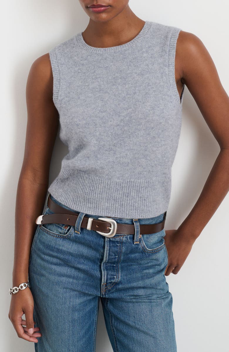 Alex Mill Erin Cashmere Vest, Main, color,