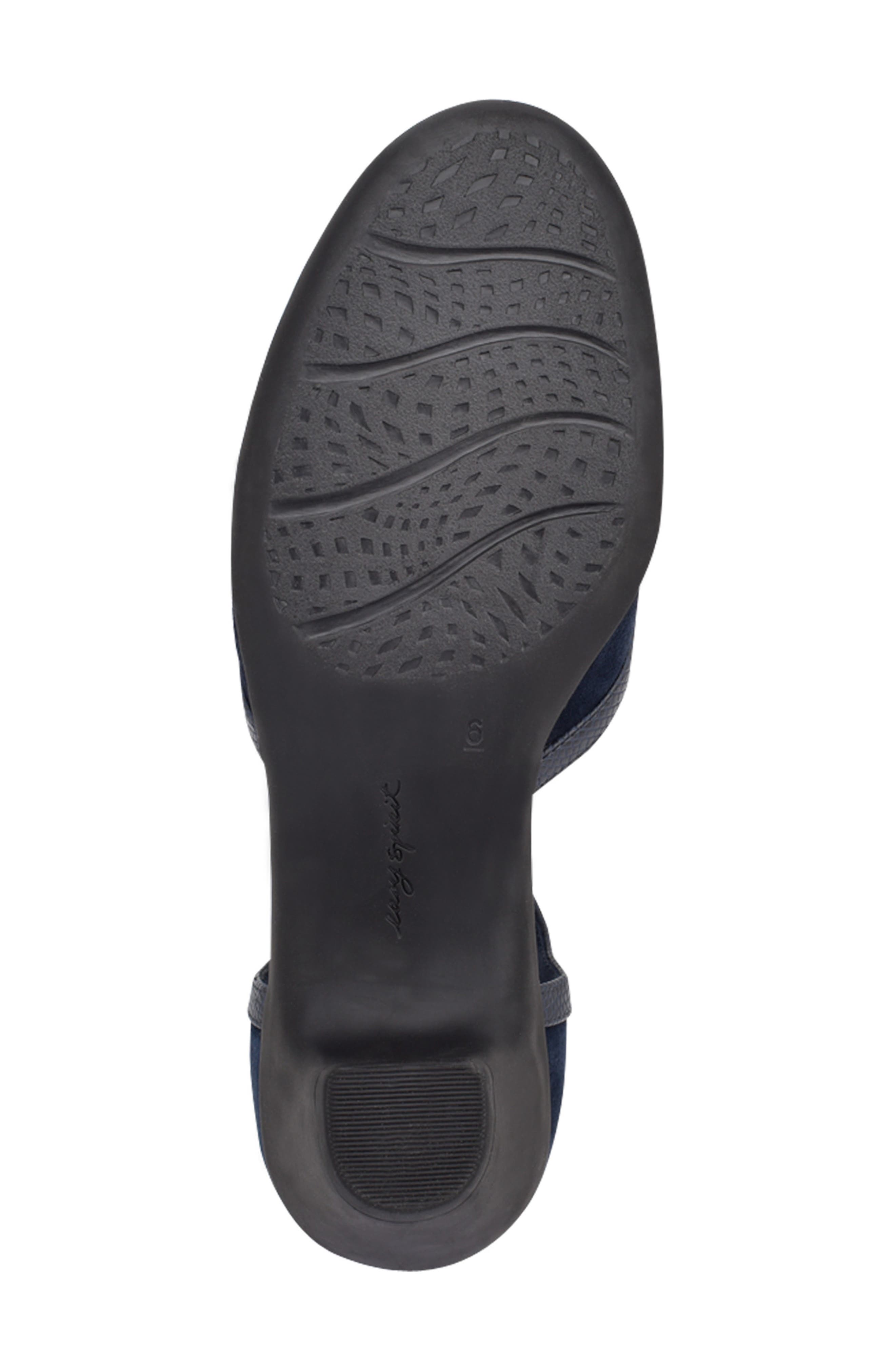 Easy Spirit Cara T-Strap Pump, Alternate, color, Navy