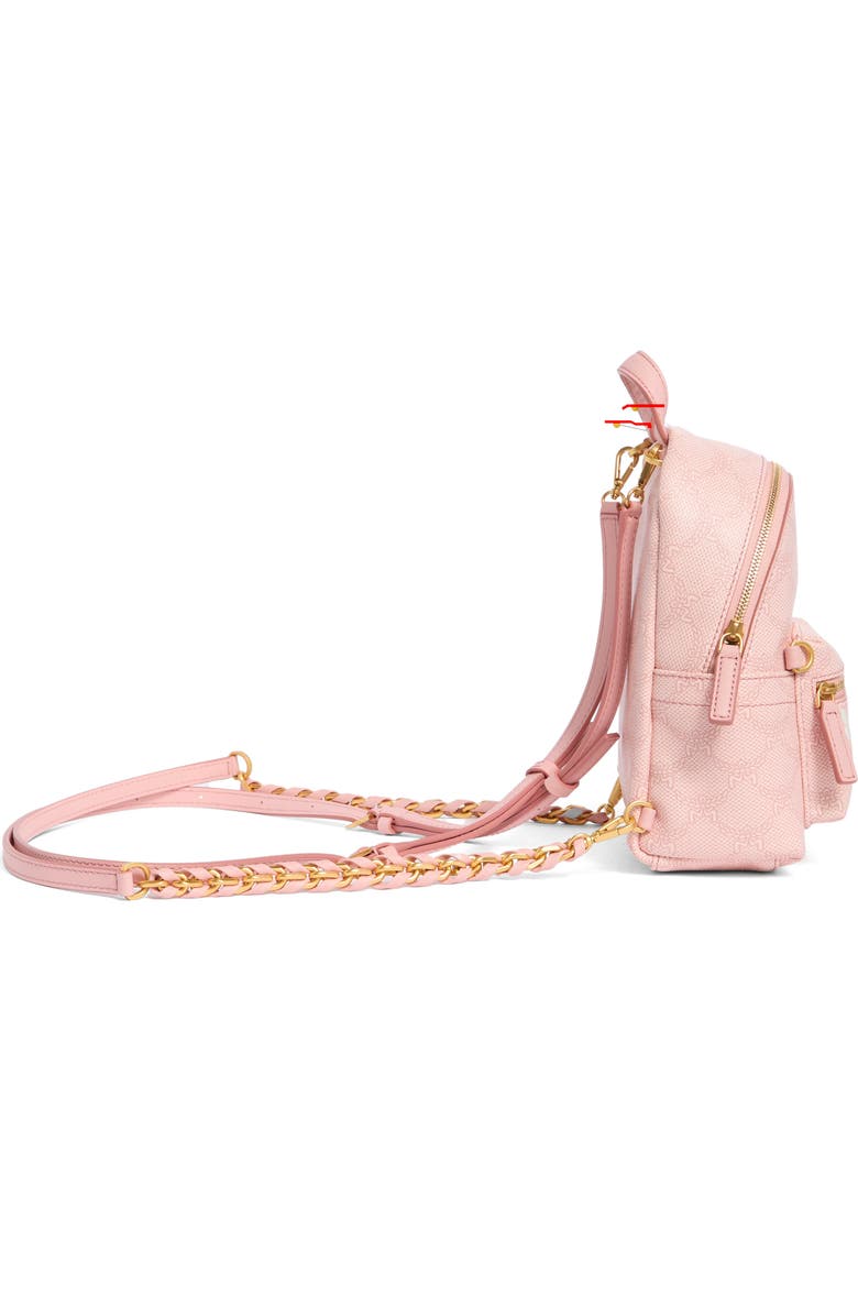 MCM Stark Lauretos Backpack, Alternate, color, Silver Pink