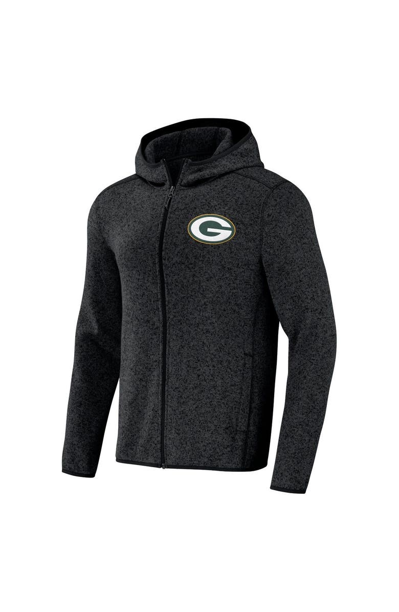 NFL X DARIUS RUCKER Men's NFL x Darius Rucker Collection by Fanatics Black Green Bay Packers Fleece Pullover Hoodie, Alternate, color,