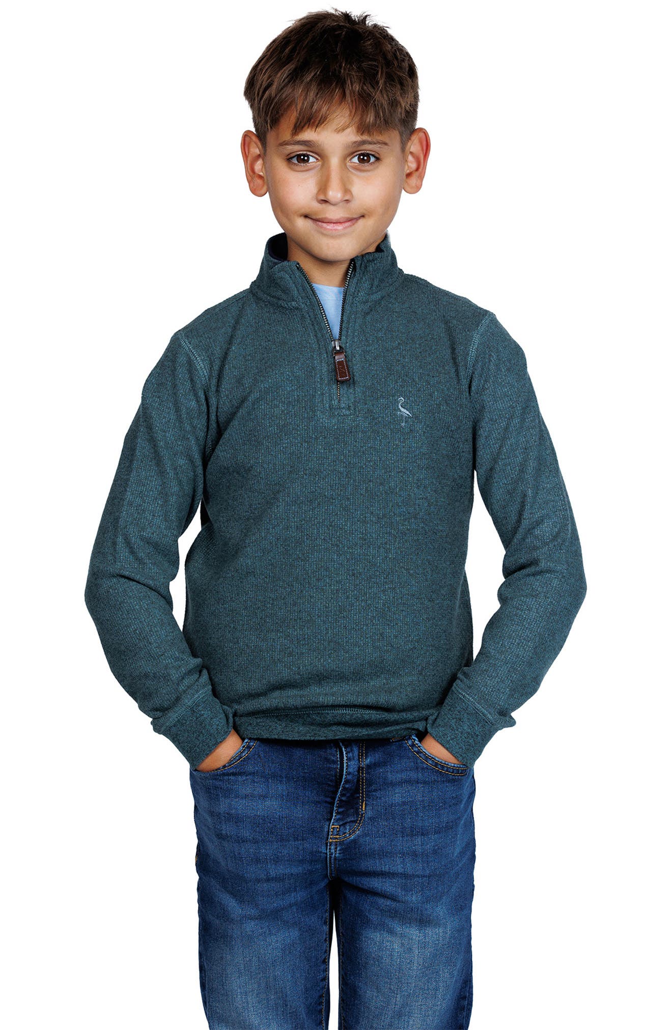 selected HUNTER GREEN HEATHER