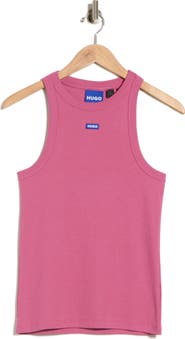 BOSS Easy Logo Rib Tank