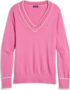 vineyard vines Heritage Tipped V-Neck Sweater