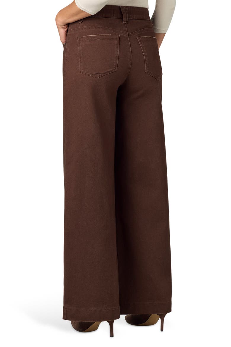 Sam High Waist Wide Leg Jeans, Alternate, color, COLD BREW