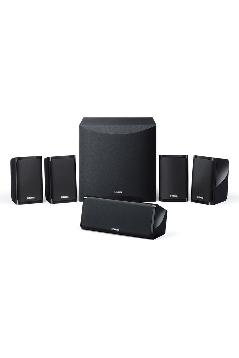 YHT-5960U 5.1-Channel Premium Home Theater System with 8K HDMI and MusicCast, Alternate, color, Black