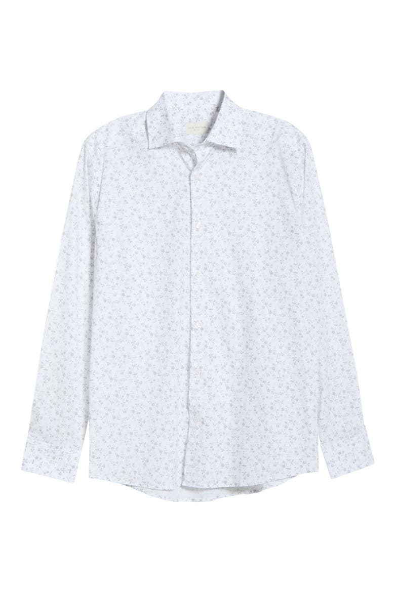 Douglas Button-Up Shirt, Alternate, color, LIGHT GREY
