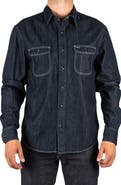 HIROSHI KATO The Brace Denim Button-Up Shirt