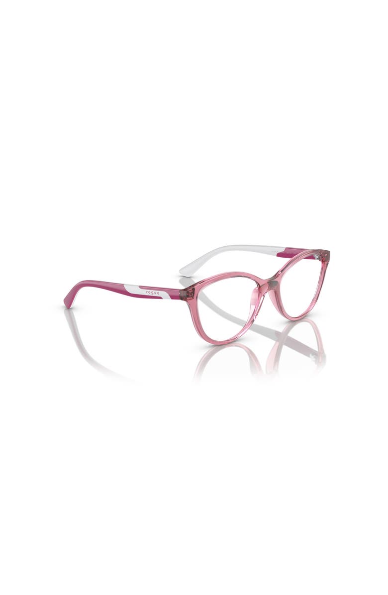 Vogue Eyewear 48mm Rectangle optical glasses, Alternate, color, Violet