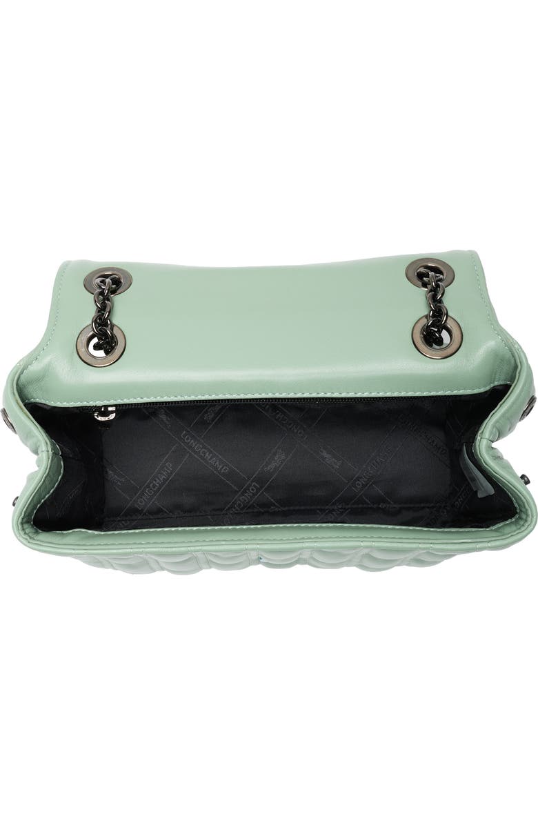 Longchamp Brioche Small Leather Shoulder Bag, Alternate, color, Powder