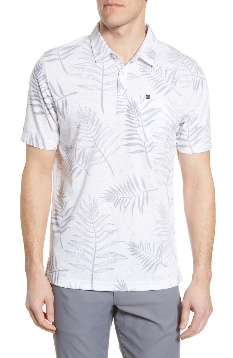 TravisMathew Broken Arrow Pocket Performance Polo, Main, color, 