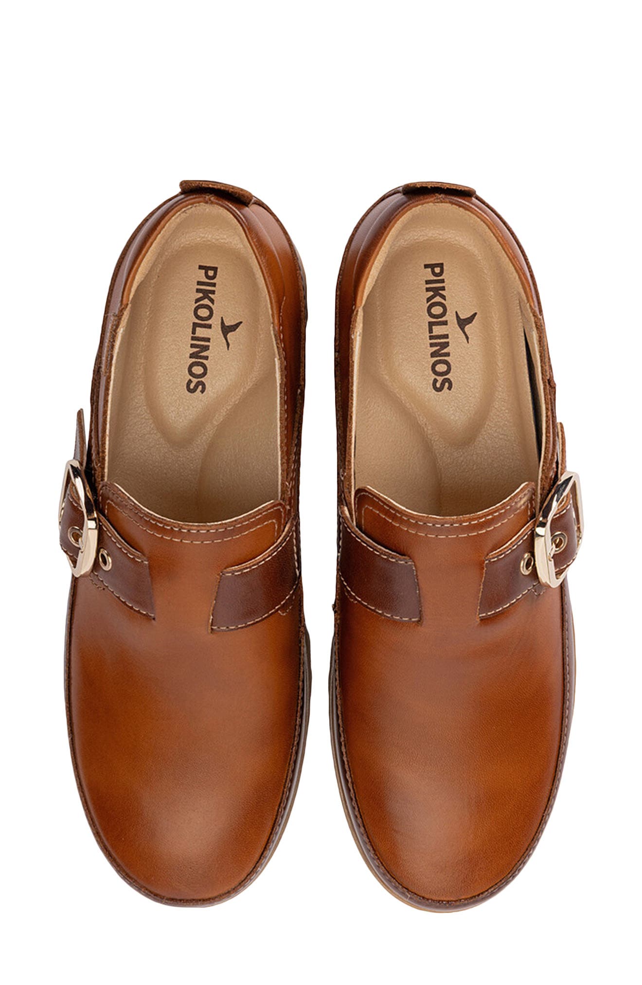 Vigo Leather Slip-On, Alternate, color, BRANDY