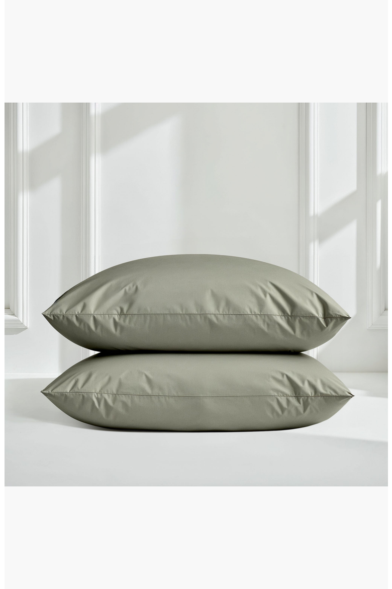 Luxe Australian Sateen Pillowcase Set, Alternate, color, Moss