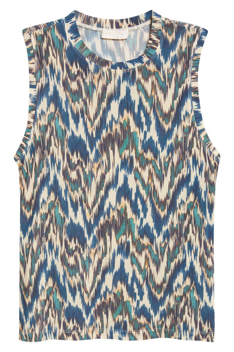 Ines Sleeveless Top, Alternate, color, RIVERSLATE