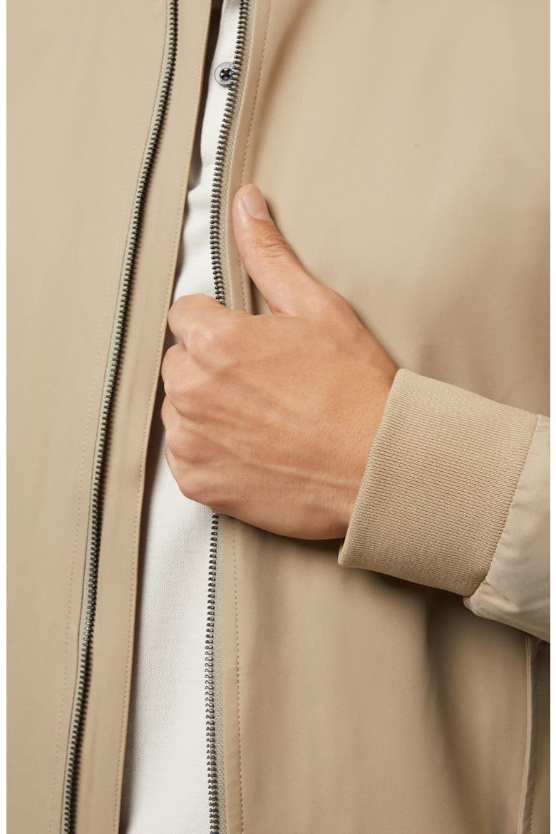 Legacy Water Resistant Bomber Jacket, Alternate, color, DOVE