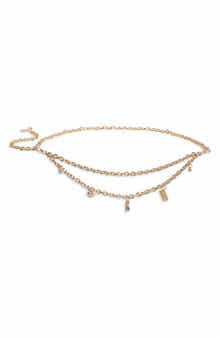 Kate Spade New York circus charm chain belt