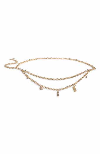 Kate Spade New York circus charm chain belt