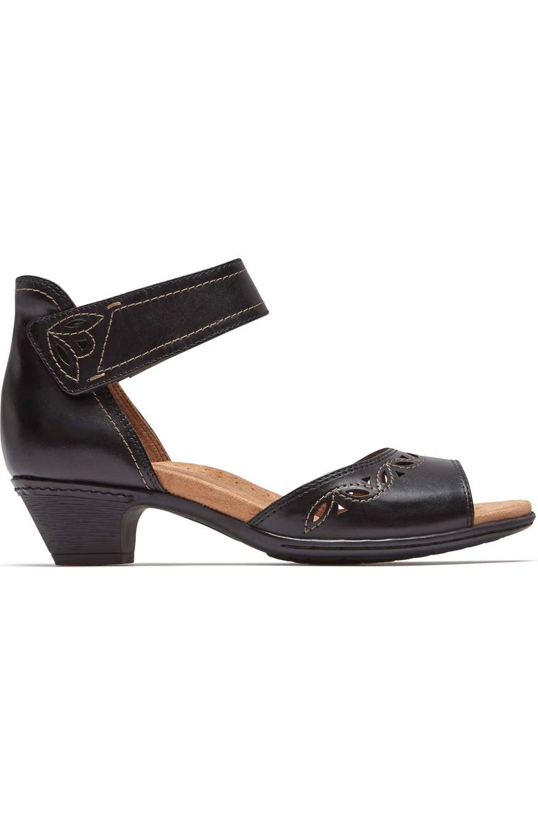 Rockport Cobb Hill Abbott Perforated Sandal, Alternate, color,