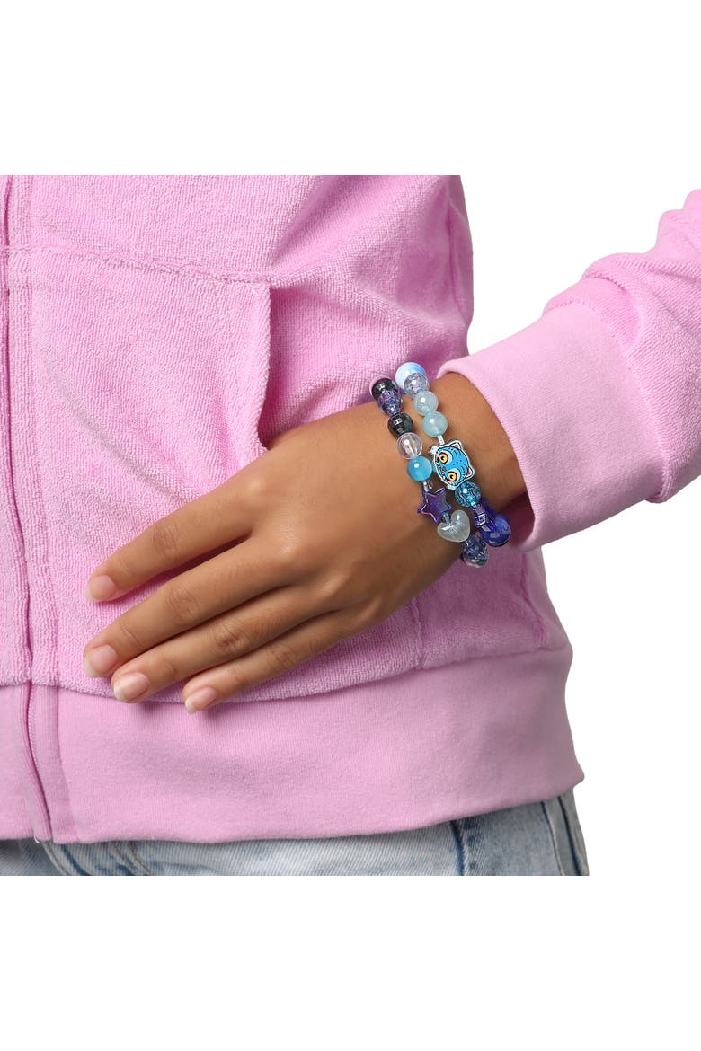 Kpop Demon Hunters Derpy Bracelet Set For Girls 2-piece Official License, Alternate, color, Blue