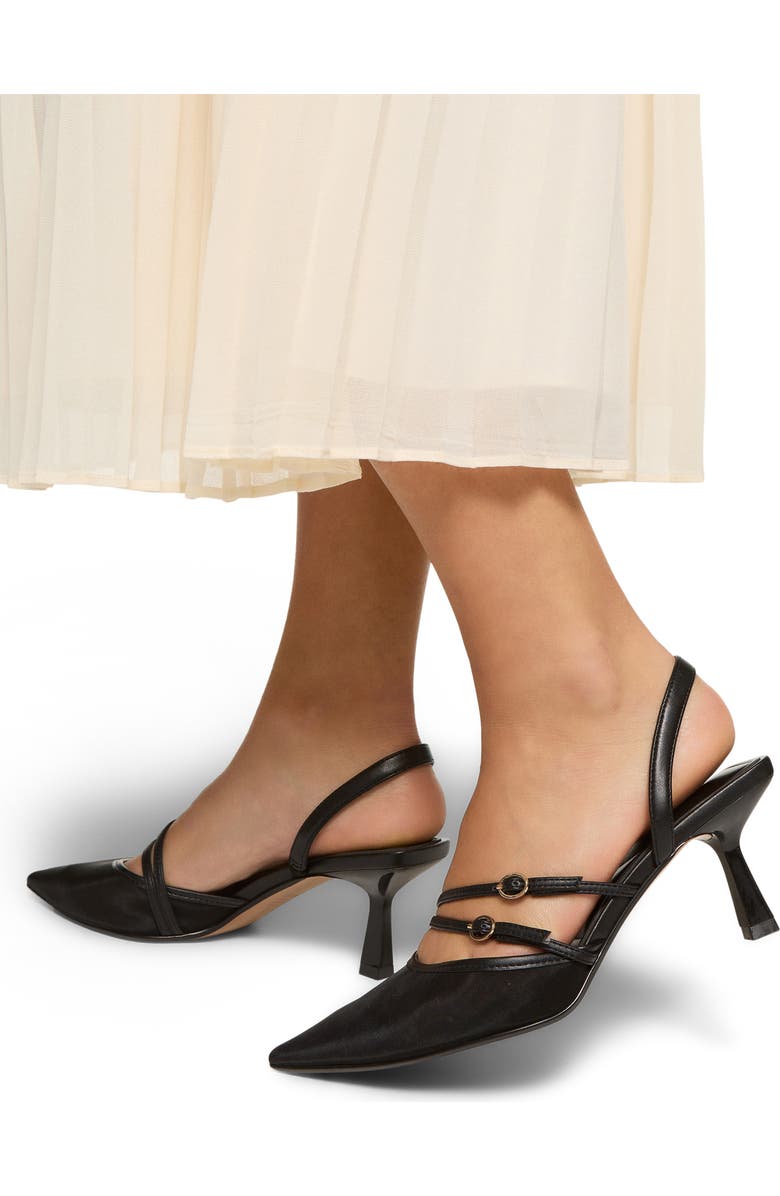 ALDO Renesme Pointed Toe Slingback Pump, Alternate, color, Black