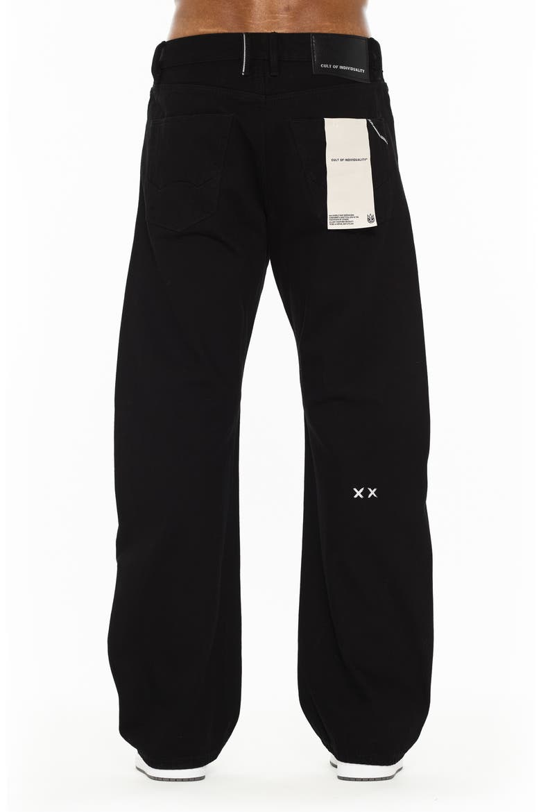 Grunge 607 Baggy Jeans, Alternate, color, BLACK