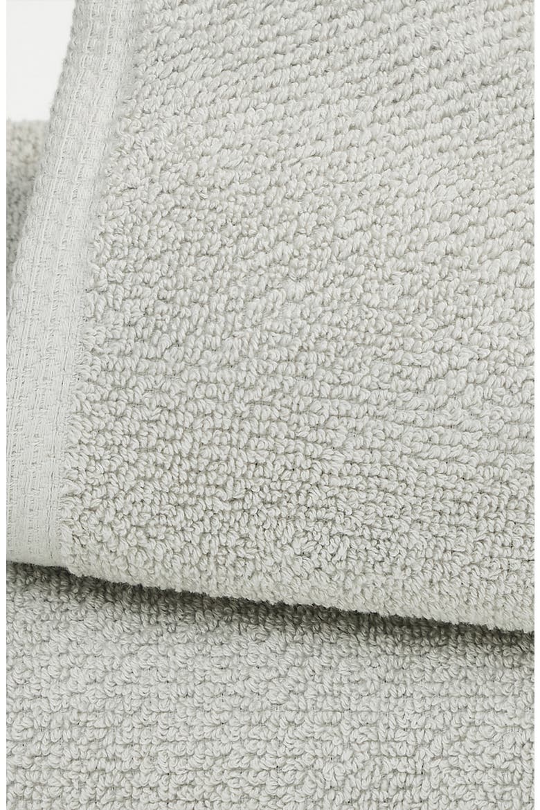 Cotton 6-Piece Textured Towel Set, Alternate, color, LIGHT GREY