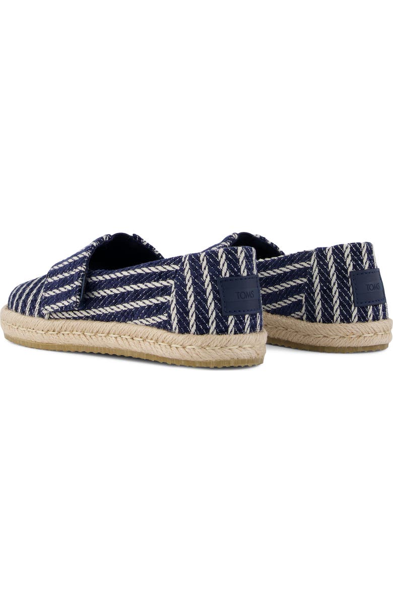 TOMS Kids' Alrope Espadrille, Alternate, color, Navy