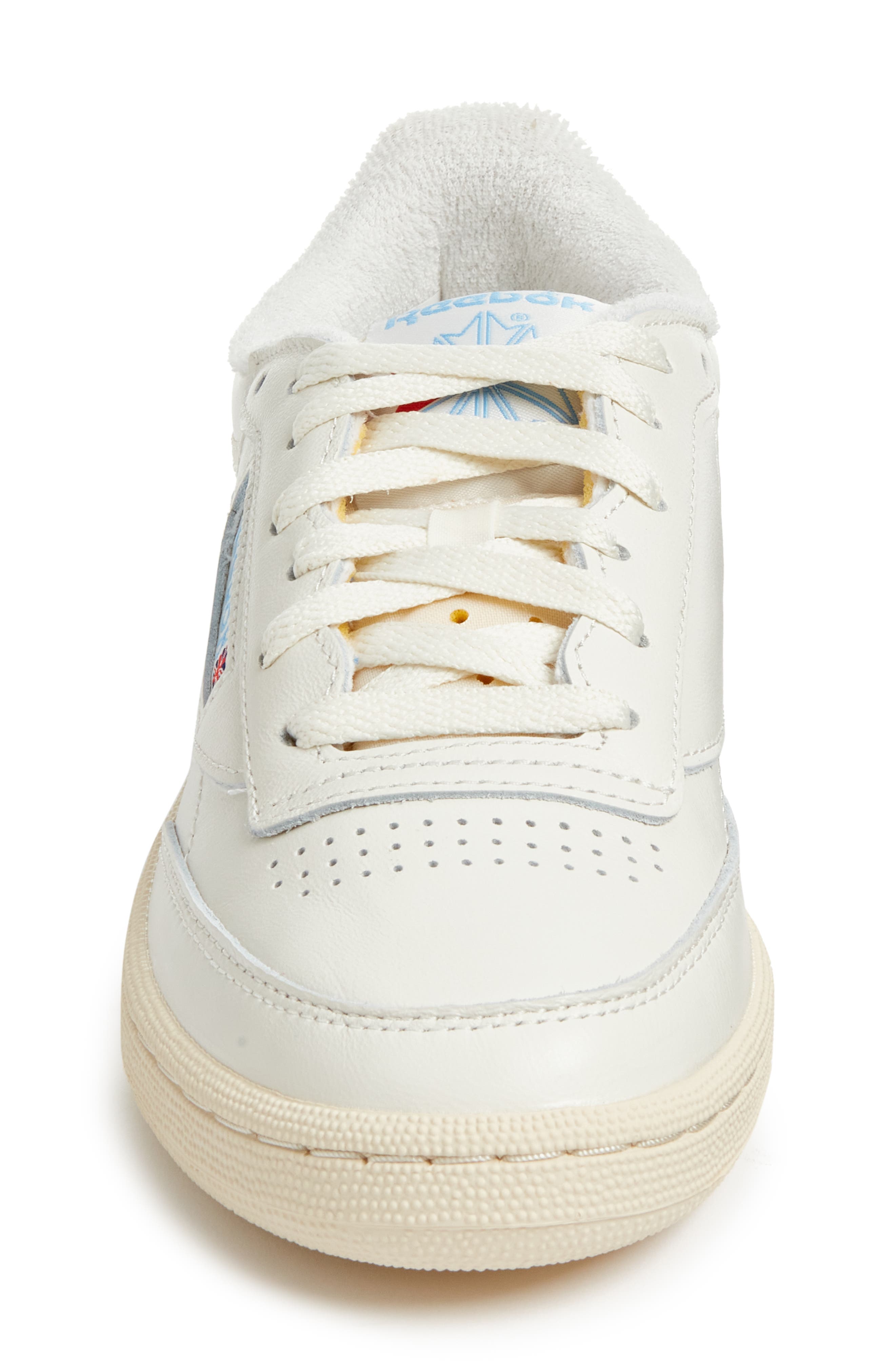 Reebok Club C 85 Vintage Sneaker, Alternate, color, Chalk/Alabas/Skyblu